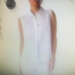 Eileen Fisher Linen Sleeveless Top
